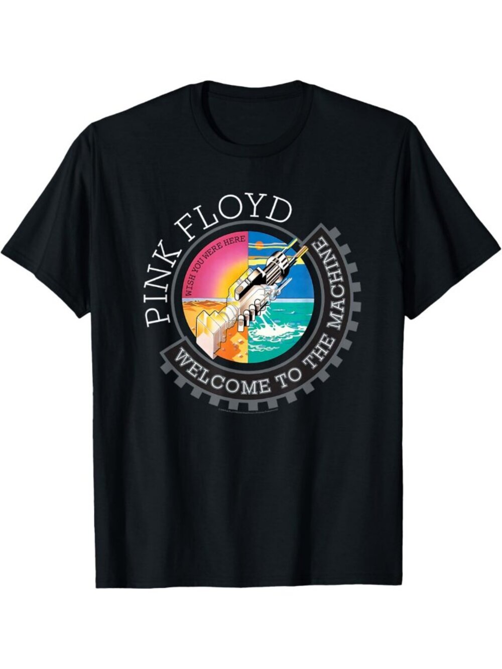 Pink Floyd WYWH50 Welcome to The Machine Handshake T-Shirt